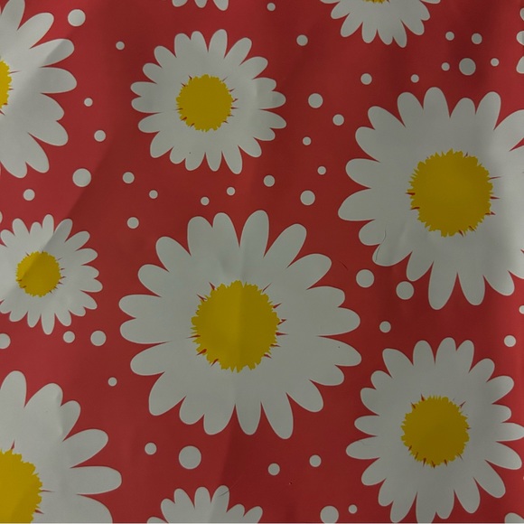 Other - (20) Poly Mailers 14.5x19 Coral and White Daisy Pattern